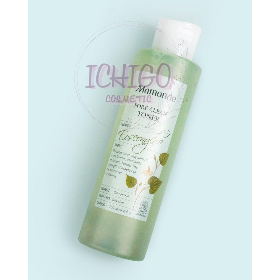 Toner MAMONDE diếp cá, nước hoa hồng MAMONDE rau diếp cá