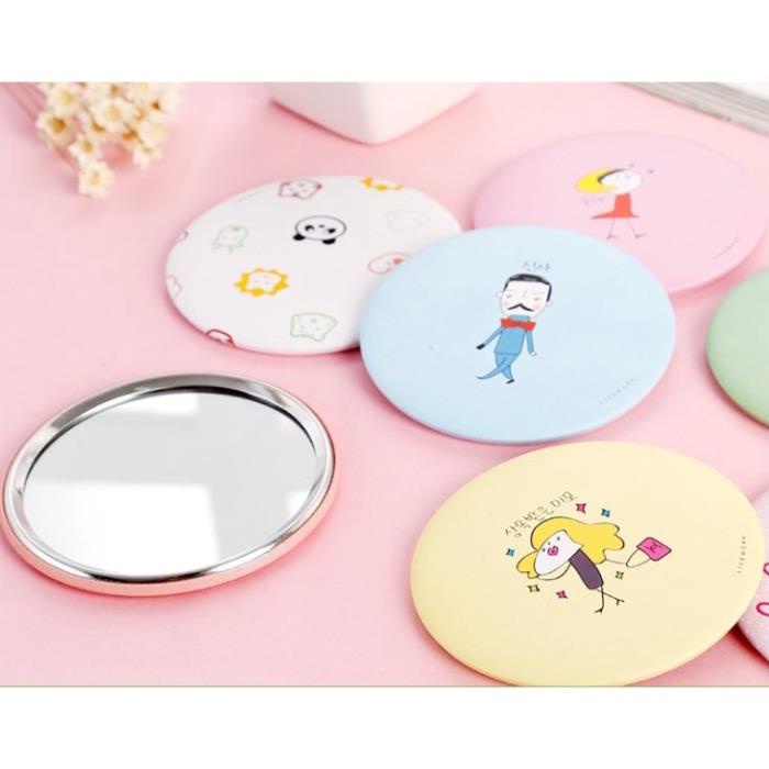 Gương Tròn Mini Bỏ Túi Xinh Xắn- Nhiều mẫu