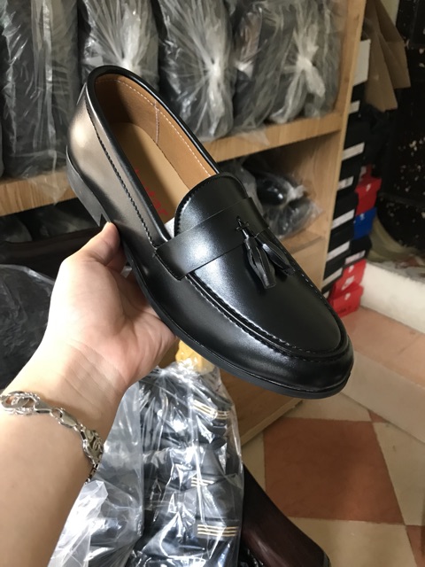 NHAP FSS12DEC 20%- Giày lười nam chuông dáng công sở lịch lãm | BigBuy360 - bigbuy360.vn