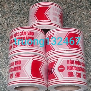 Băng keo cảnh báo 100met