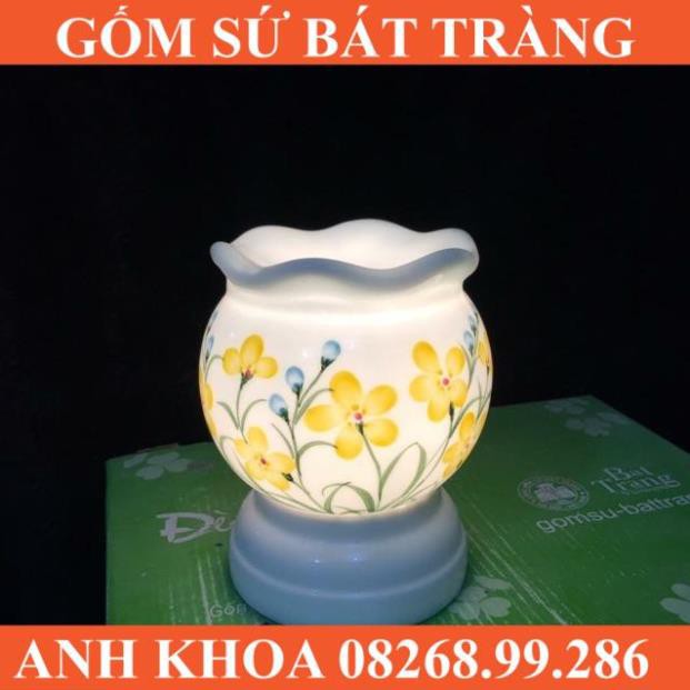 Đèn xông tinh dầu size to - Gốm sứ Bát Tràng Anh Khoa