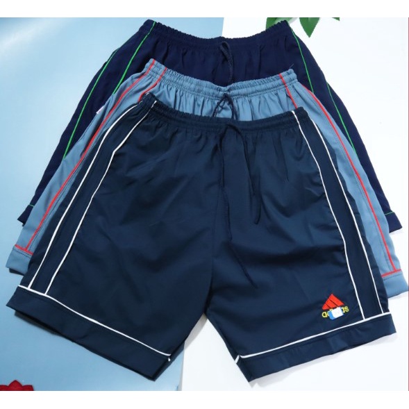 Combo 3 Quần Short Đùi Nam vải dù VD17 từ 45-75kg quần mặc nhà, mặc ngủ