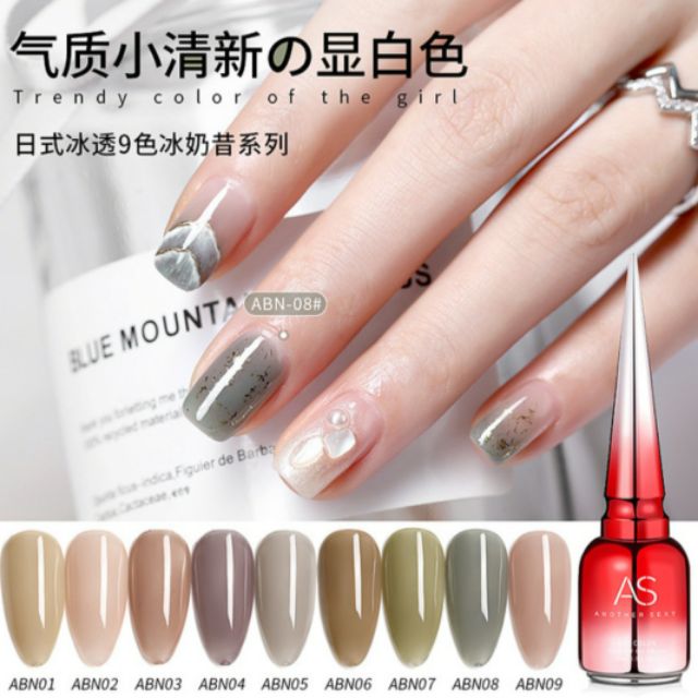 Sơn gel As chai đỏ mã ABN