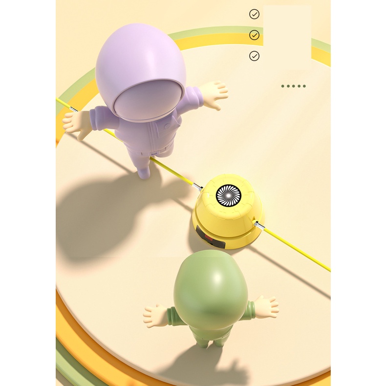 Máy nhảy dây chạy pin sạc điện điều khiển từ xa