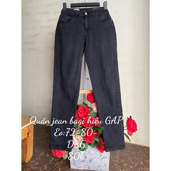 Quần Jean dáng bagi