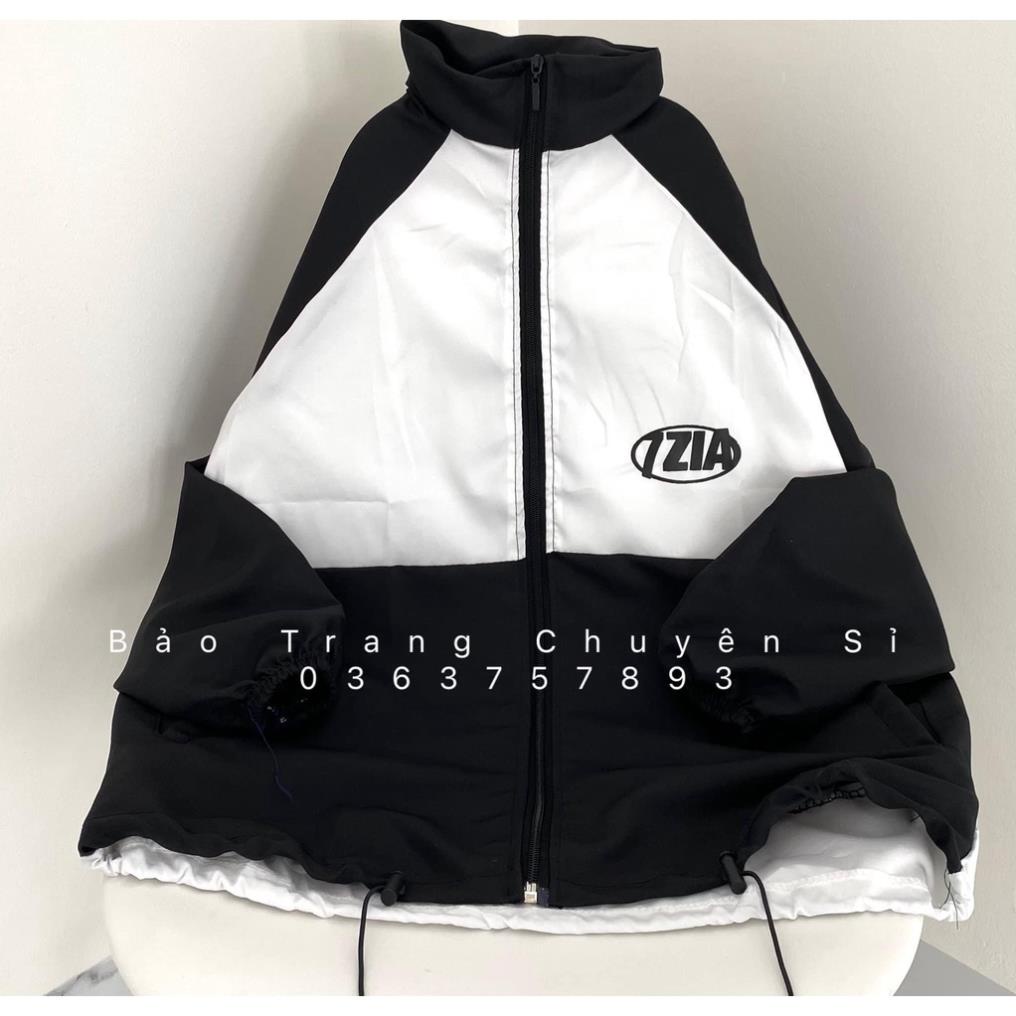 Áo Gió 7ZIA 1 Lớp Form Rộng Unisex Nam Nữ Ulzzang