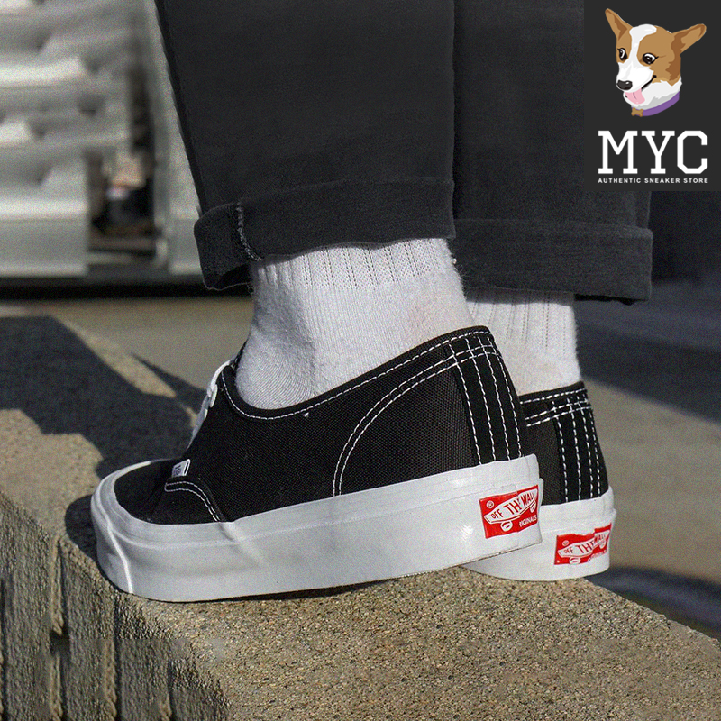 Giày Vans Vault Sk8 Hi Era Og 20ss Vn0a4bv91wx Vải Canvas Phối Màu Đen Trắng Cá Tính