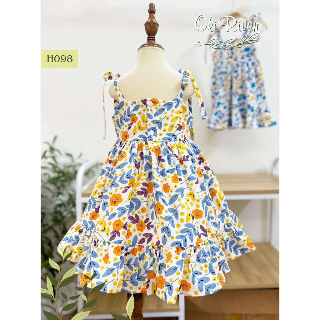 VÁY OLIRIVER HAI DÂY CHO BÉ GÁI