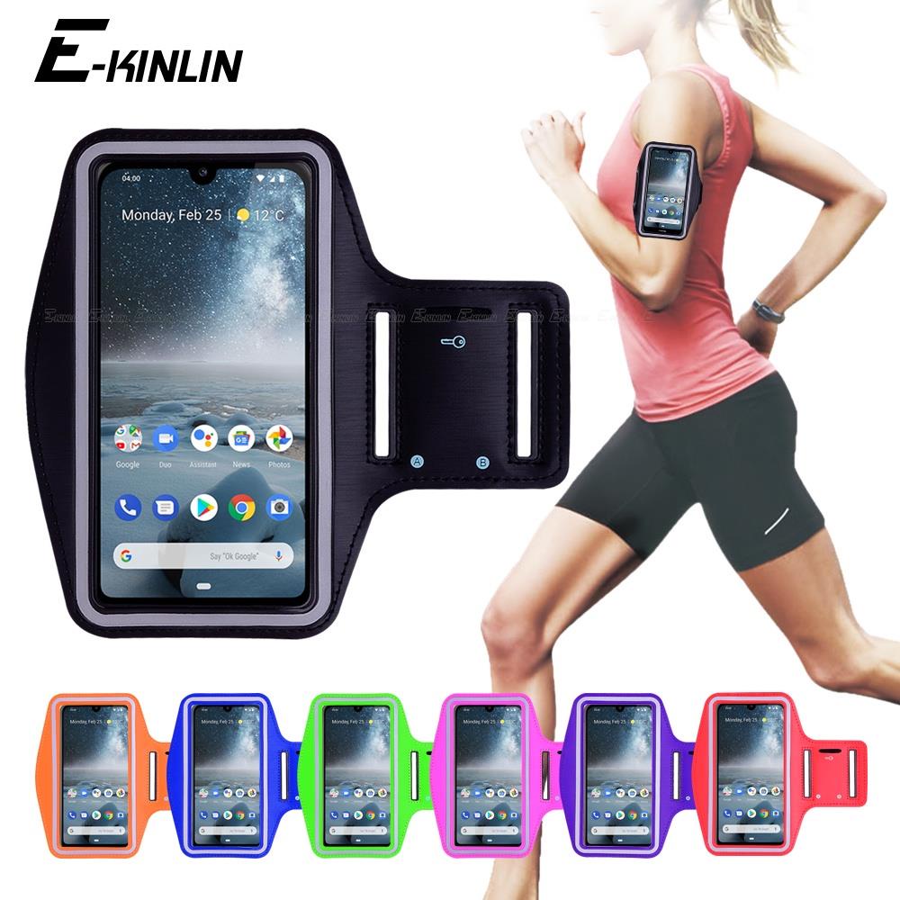 Ốp Điện Thoại Đeo Cánh Tay Khi Tập Gym / Chạy Bộ Dành Cho Nokia 6.1 Plus 6.2 7.1 7.2 8.1 8.3