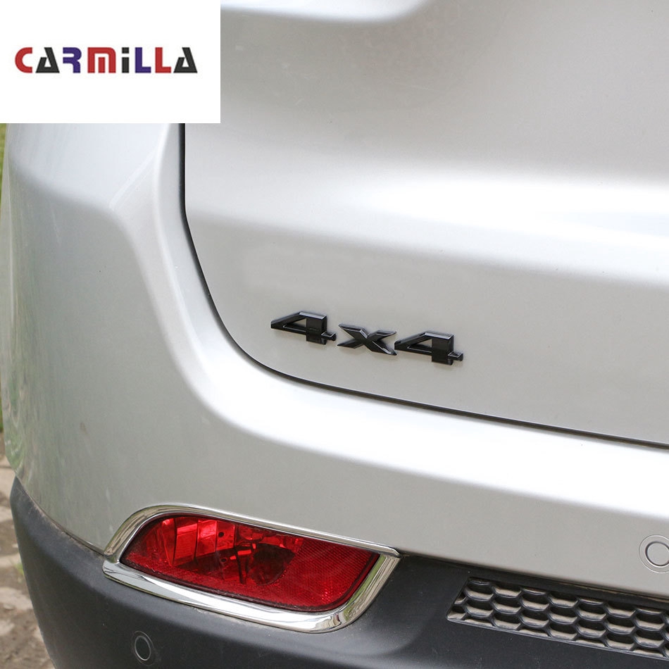 Miếng dán trang trí xe hơi logo 4x4 phổ biến cho Ford Toyota Honda Nissan Perodua Proton