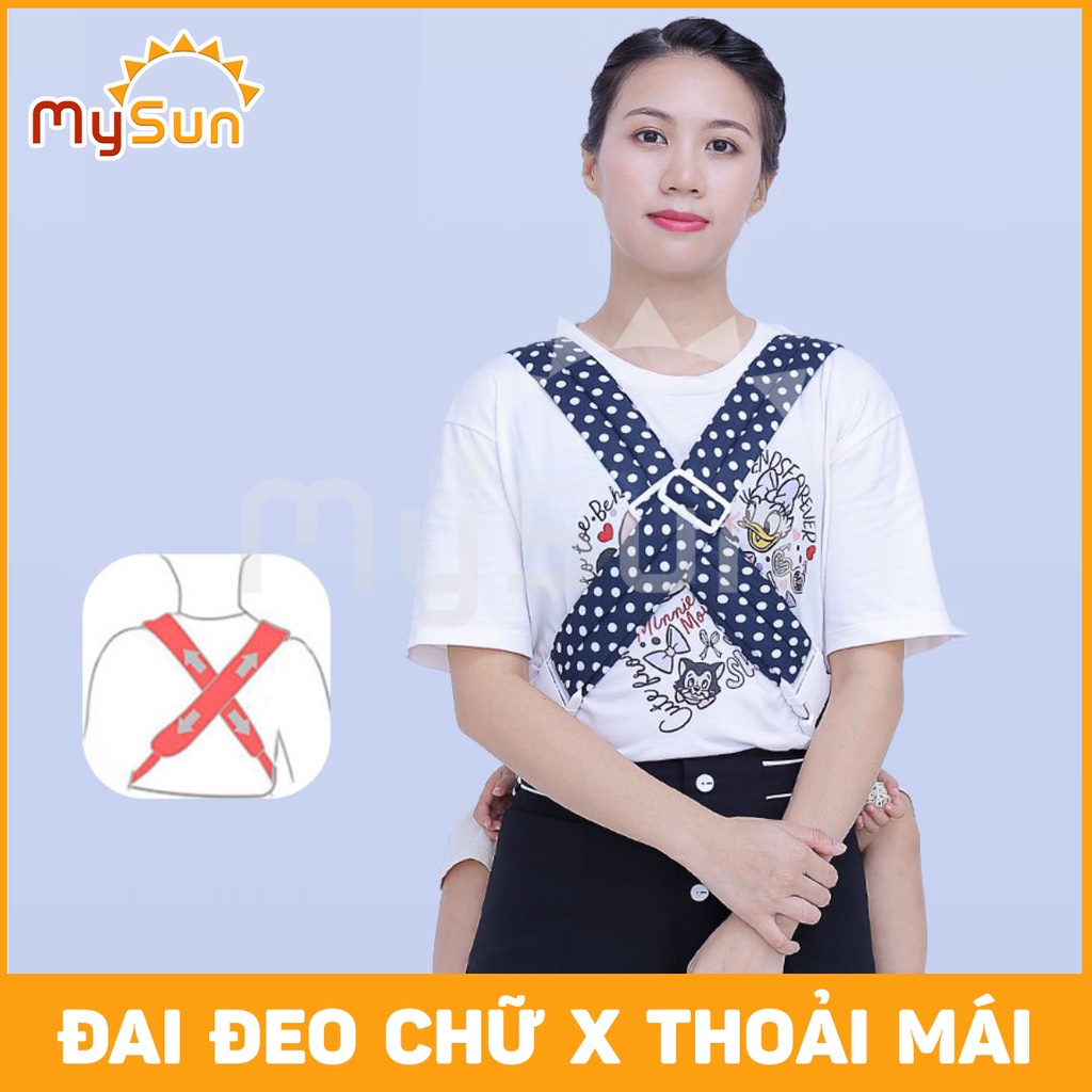 Đai địu vải cho em bé sơ sinh trẻ em 3 - ảnh sản phẩm 2