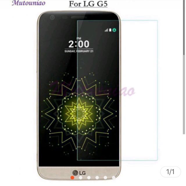 Bộ 2 kính cường lực Lg G5 tặng ốp dẻo