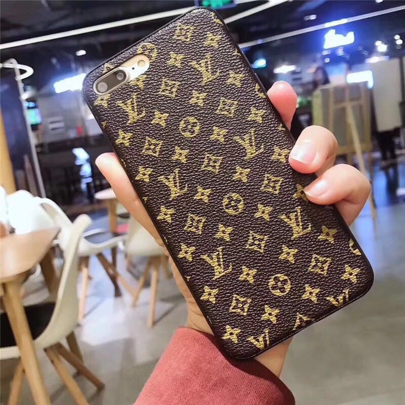 Ốp Điện Thoại Họa Tiết Lv Gucci Sang Trọng Cho Iphone I12 11 Pro Xs Max Xr 7 8 Plus Mobile