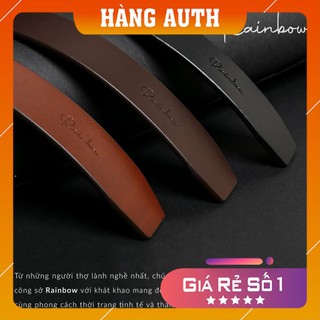 [ DA THẬT– HÀNG AUTH] Thắt lưng nam/Thắt lưng da thật Rainbow 012