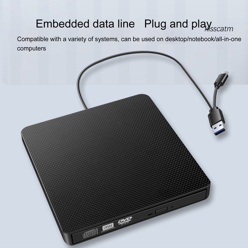 Ổ Đĩa CD DVD Đa Năng Usb 3.0 Type-C Cho PC Laptop | BigBuy360 - bigbuy360.vn