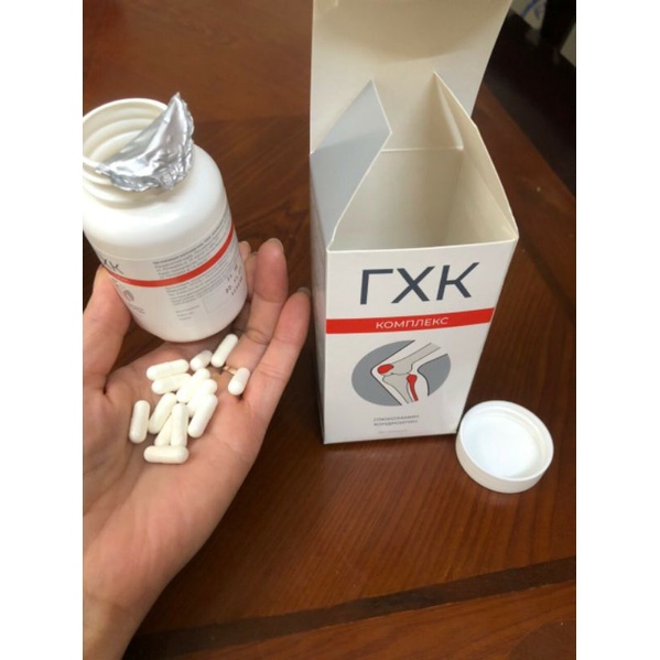 Combo Viên uống Glucosamin Nga Hộp 90 Viên và Kem bôi xương khớp Gel Flekosteel