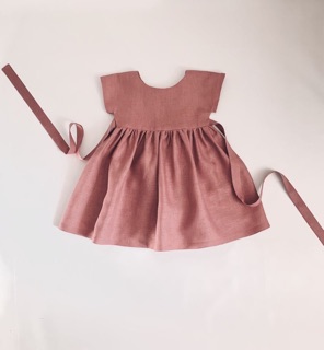 Đầm Linen xoè cho bé và mẹ