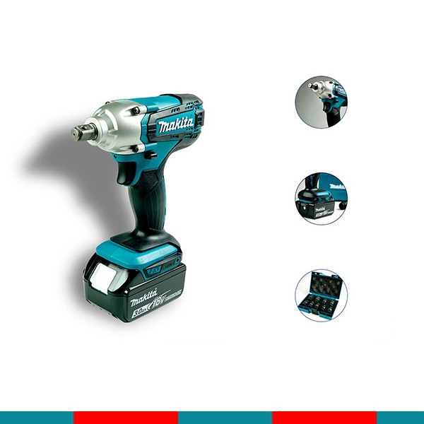 Máy bắn bu lông dùng PIN Makita DTW190ZX (12.7MM - 18V) (Không kèm pin, sạc) | Makita chính hãng