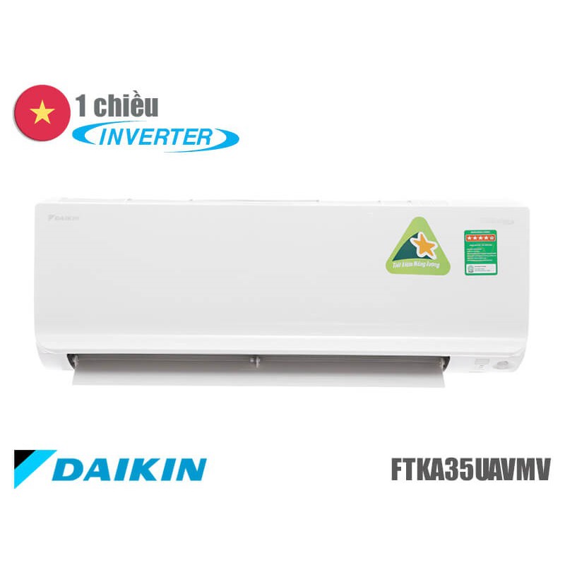 [Mã ELHA22 giảm 5% đơn 300K] Điều hòa Daikin 12000Btu 1 chiều Inverter R32 FTKA35UAVMV