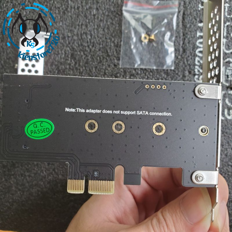 Card chuyển đổi PCIE x1 to M.2 NVME .kienstore358