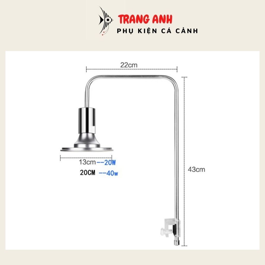 Đèn led kẹp Xima 40w ánh sáng RGB/ ánh sáng trắng - Đèn led kẹp bể thủy sinh- Bán Cạn