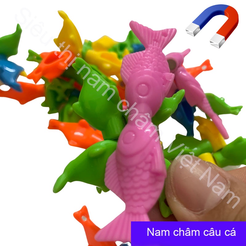Nam châm câu cá các màu siêu tiện dụng - Gía bán 1 con