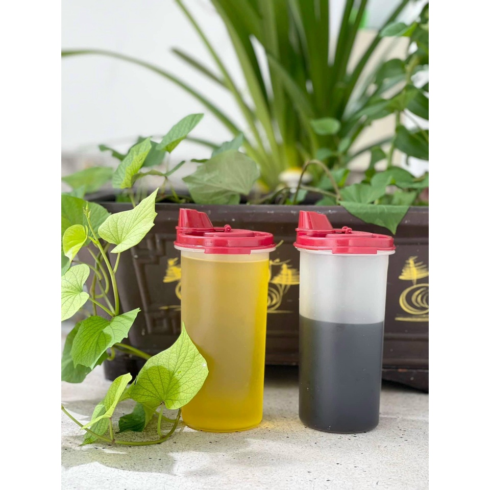 HÀNG CHÍNH HÃNG - Bình Đựng Dầu Ăn Tupperware 650ml