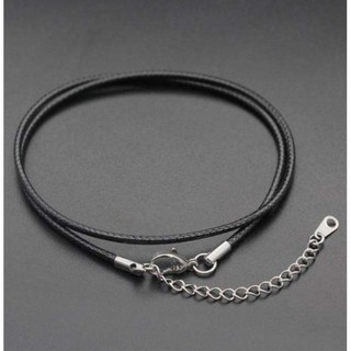 [SALE 1K] DÂY CHUYỀN DA PU TRƠN KHÔNG MẶT