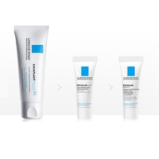 (hàng Mới Về) Bộ Tinh Chất Sữa Và Serum Hỗ Trợ Giảm Mụn Laroche Posay + La Roche-poy