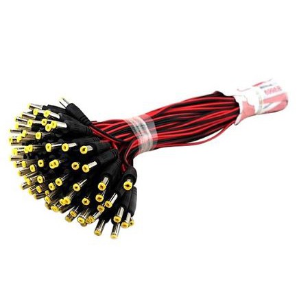 Jack nguồn chuyên dụng cho camera, dây đực DC 2.1mm
