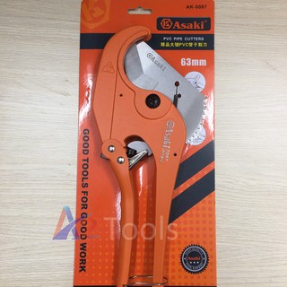 Kéo cắt ống nhựa pvc 63mm asaki ak-0087