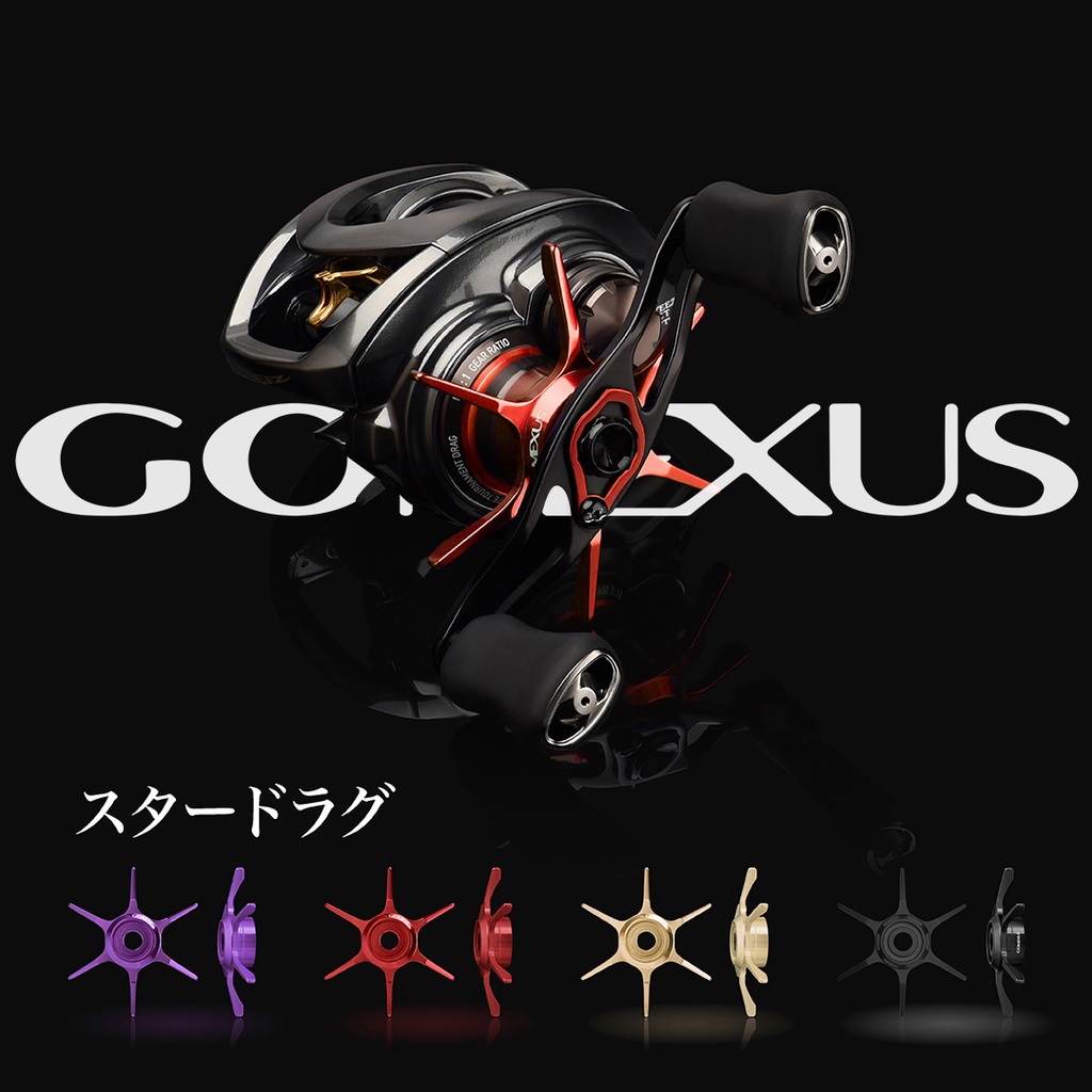 GOMEXUS Máy Câu Cá daiwa Tatula Zillion Shimano Curado SLX 65mm