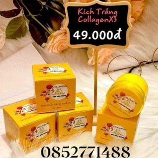 [CHÍNH HÃNG] KÍCH TRẮNG COLLAGEN X3 - TINH CHẤT NÂNG TÔNG DA CHO BODY