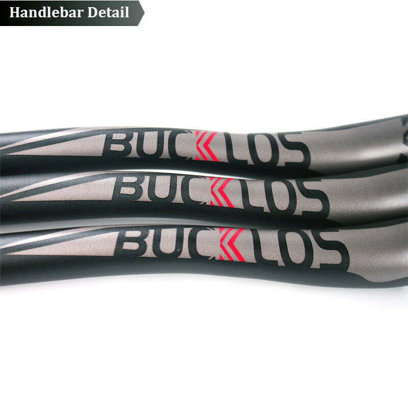 Bucklos 25.4 / 31.8mm MTB Tay Lái Xe Đạp Leo Núi Flat / Riser Bar AL 660 / 720 / 780mm Tay Cầm Thanh Phụ Kiện Xe Đạp