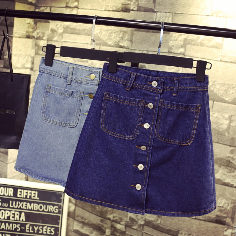 [SẴN] Chân váy Jeans chữ A Ulzzang Quảng Châu VJN3 | BigBuy360 - bigbuy360.vn