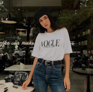 ÁO THUN 𝗩𝗢𝗚𝗨𝗘 version 1 oversize 🔥🔥🔥