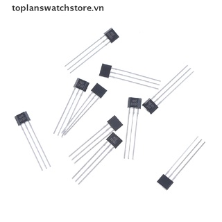 toplanswatchstore   10pcs Hall element 49E OH49E SS49E linear Sensor Hall sensor   VN