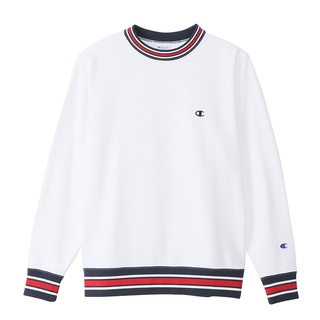 Áo Sweater Nam, Nữ Champion JP CREWNECK SWEATSHIRT CMPC3T001WHT