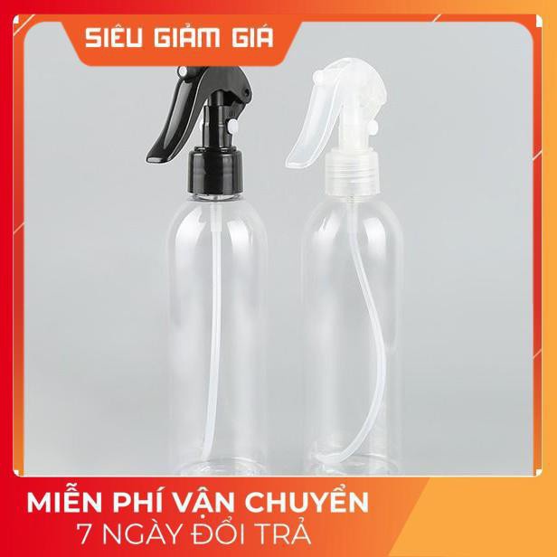 Chai Xịt Phun Sương ❤ GIÁ TẬN GỐC ❤ Chai nhựa pet xịt Vòi chuột 200ml rỗng chiết mỹ phẩm , phụ kiện du lịch