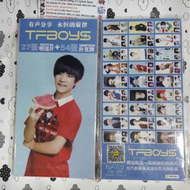 Post card tfboys hàng đẹp chỉ với giá 80k .