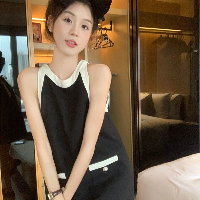 Set 3 Đầm Không Tay Dáng Rộng Phong Cách Chanel Thời Trang Mùa Hè 2022