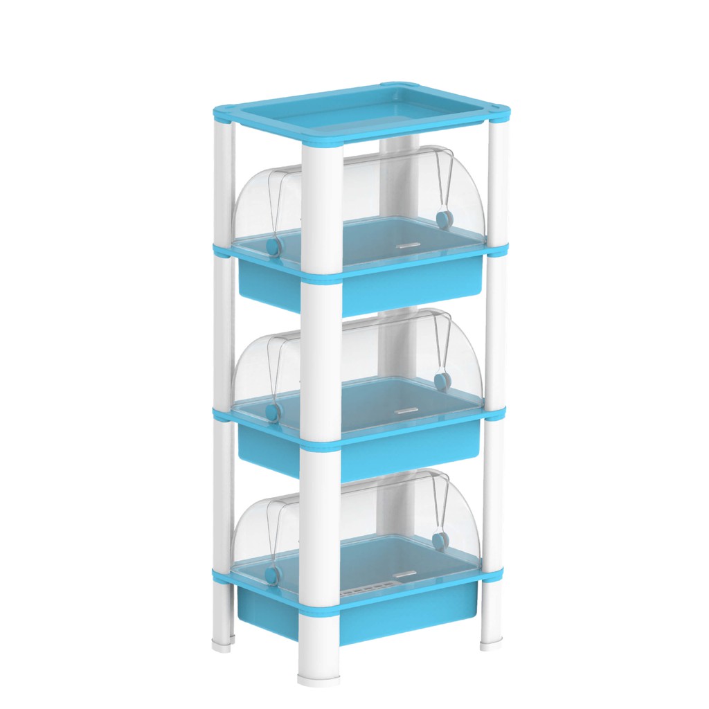 KỆ CHÉN NHỰA CÓ NẮP CAO CÂP ĐẠI ĐỒNG TIẾN [N1624] | BigBuy360 - bigbuy360.vn