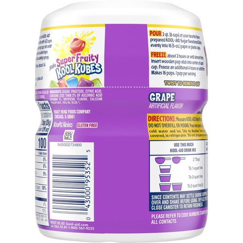 Bột Pha Nước Trái Cây Kool-Aid 538g USA