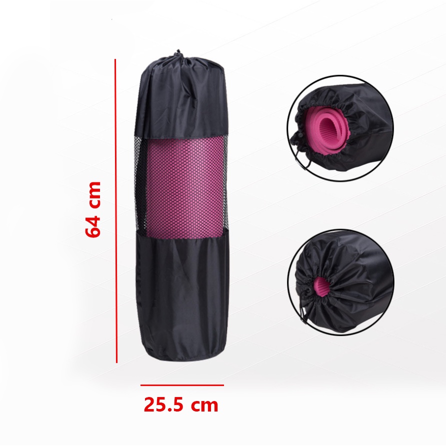 Thảm Tập Yoga Hoa Văn 8MM TPE 2 Lớp Cao Cấp Chống Trượt Siêu Bền SIAM SPORT