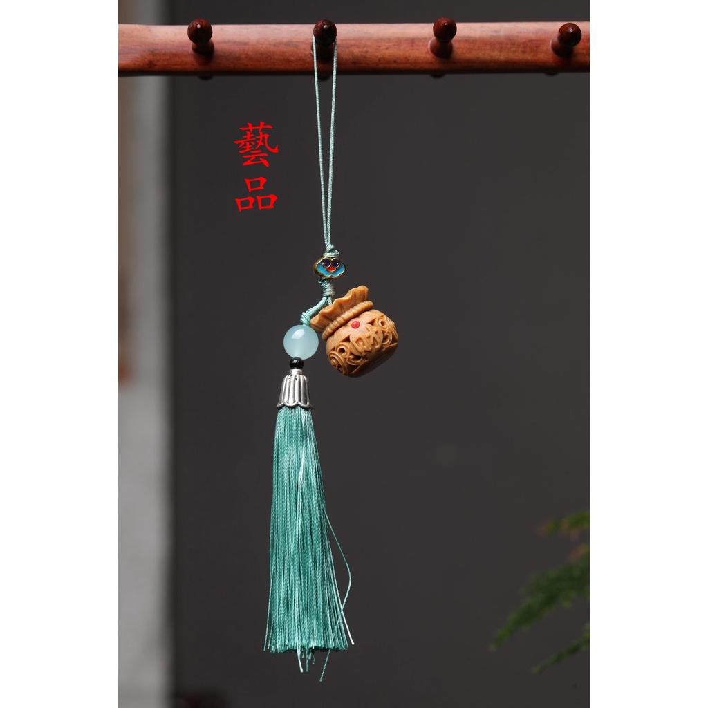 Mua 1 Tặng 6 Túi Thơm Treo Điện Thoại Di Động Bằng Gỗ Đàn Hương Xanh Bí Mật Thay Thế Hệ Tài Lộc Có Hương Thơm