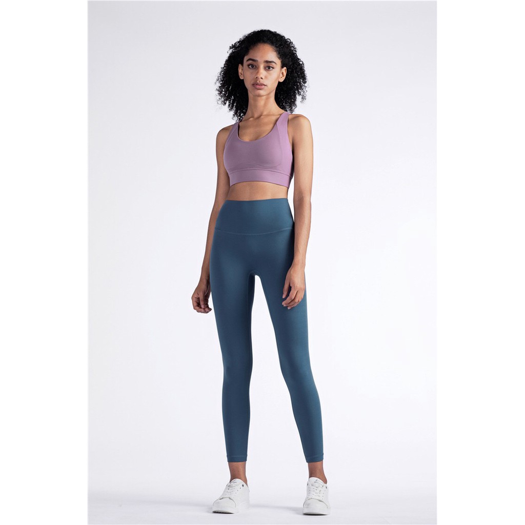 Quần legging HOPPE FUMENG tập yoga thể thao ôm dáng nâng mông trẻ trung