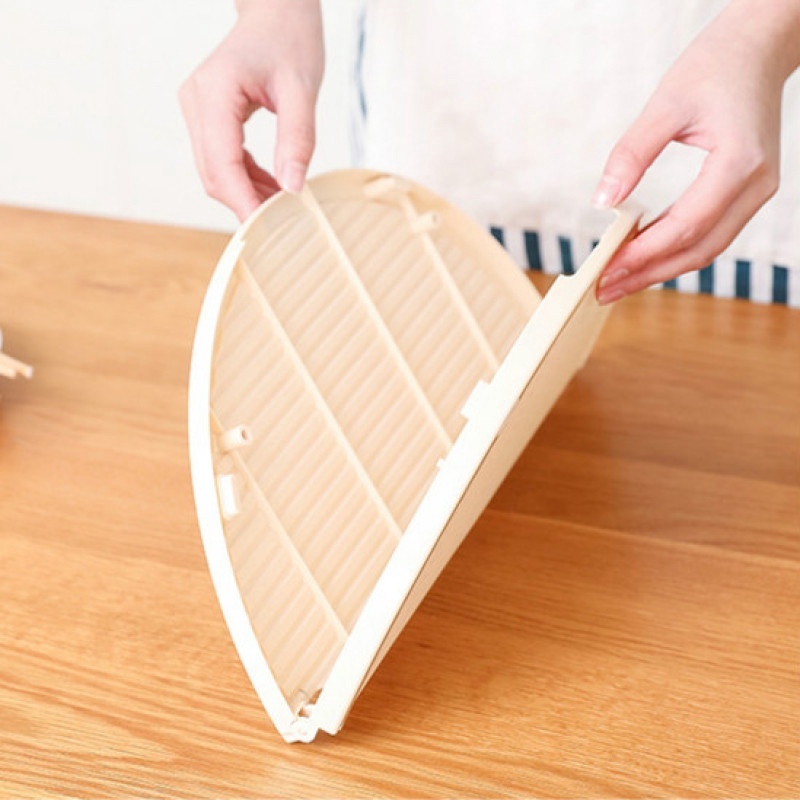 1 Khay Hấp Bánh Bao Bằng Nhựa Chống Dính Có Thể Gấp Gọn