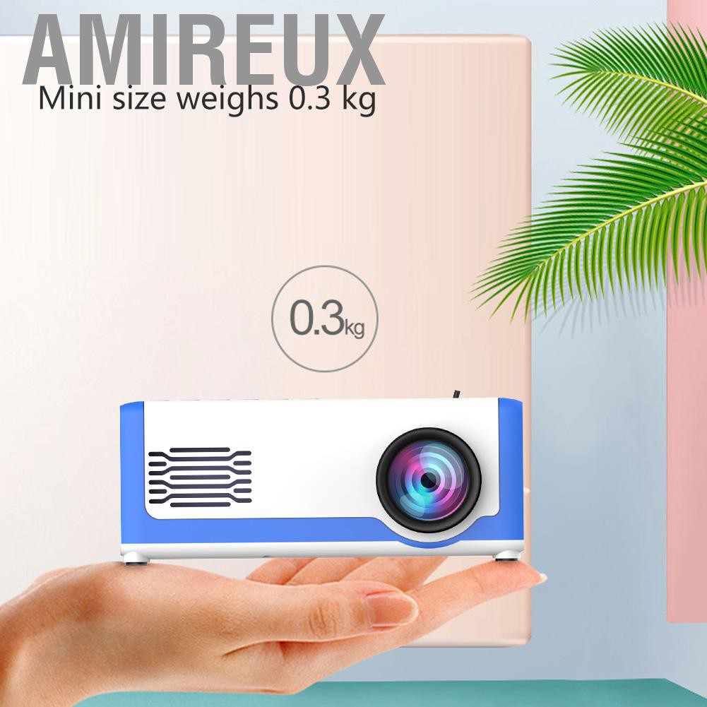 Máy Chiếu Amirex M1 Led Mini 1080p Độ Phân Giải Cao 100 240v