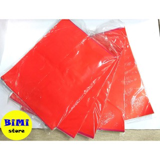 Combo 5 xấp giấy thủ công không keo 7 màu (16,5 x 21,5cm) cho bé học tiểu học - BiMi store