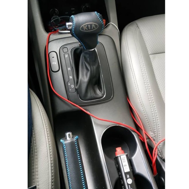 Bọc Cần Số, Tay Phanh Xe KIA K3, CERATO, RONDO, SORENTO, SPORTAGE, K5, OPTIMA, SEDONA... Da Bò Nhiều Màu sắc